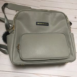 Orchid Hearts Barcelona Convertible Diaper Bag